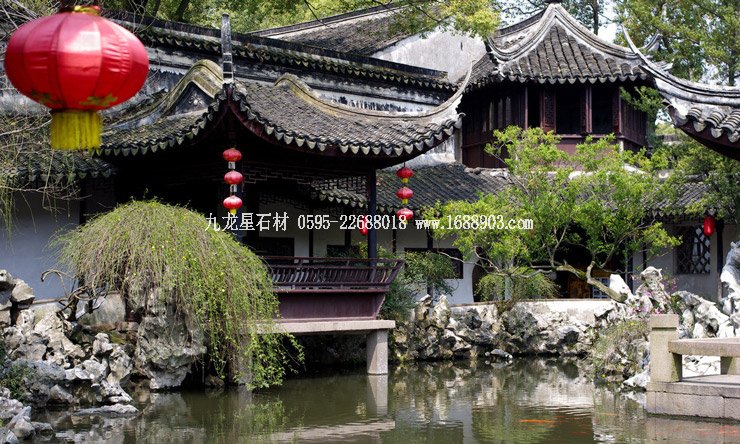 中國古典園林造景的五大元素-建筑